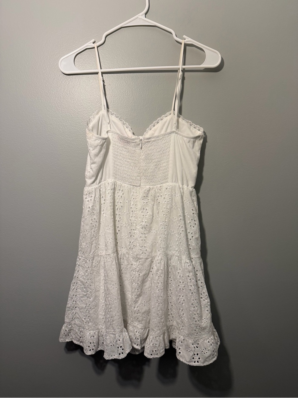 miami White‎ Eyelet Mini Dress - Picture 2 of 5